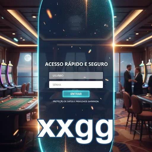 Jogador usando o app móvel de cassino xxgg